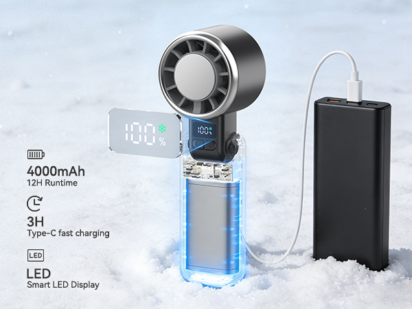 hand held fan rechargeable