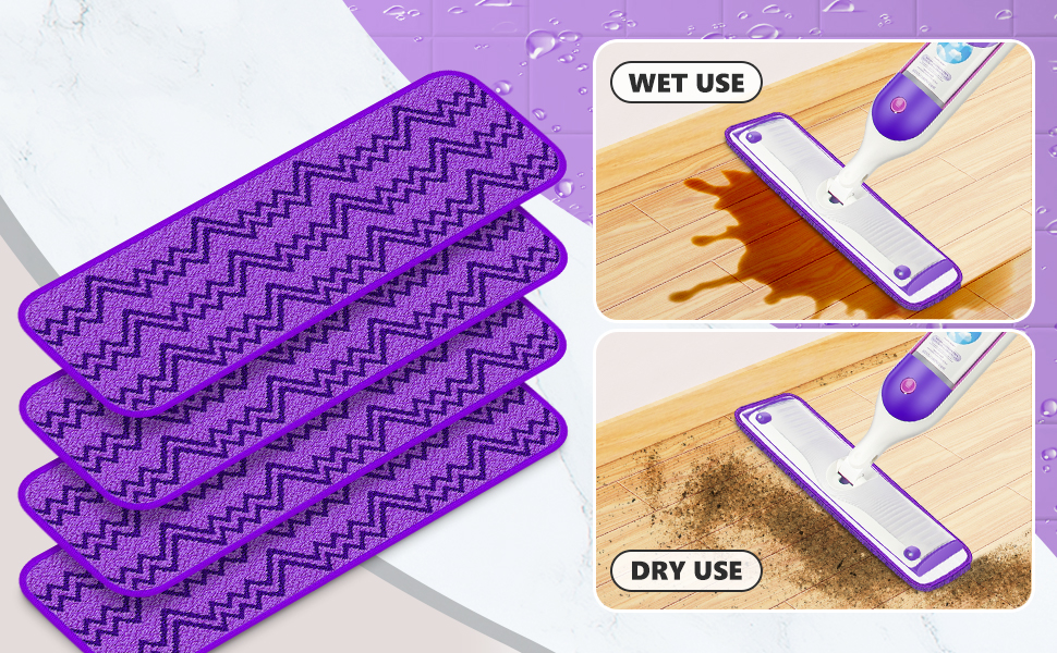 power mop pads wet pads refill