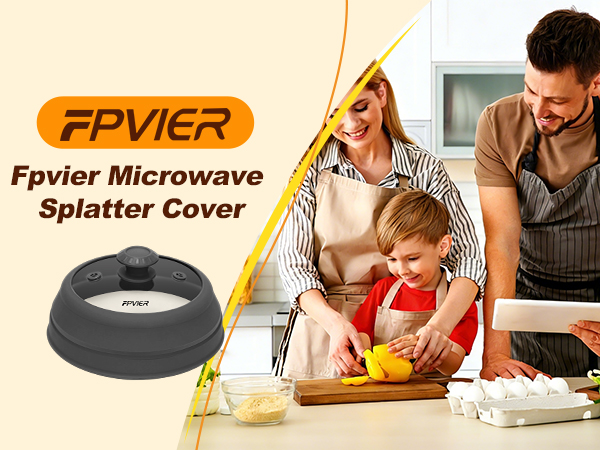 Fpvier Microwave Splatter Cover