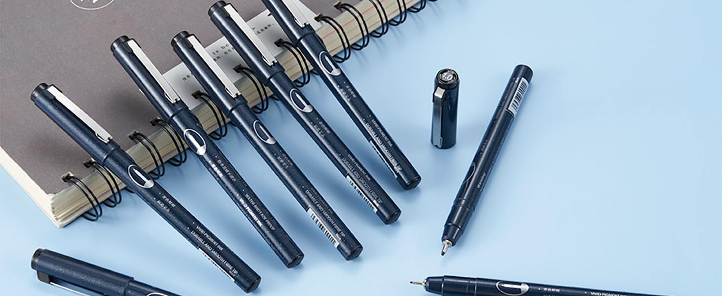 fineliner pens