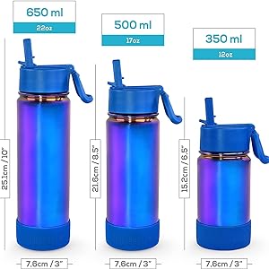 Stainless Steel Water Bottle for Boys and Girls