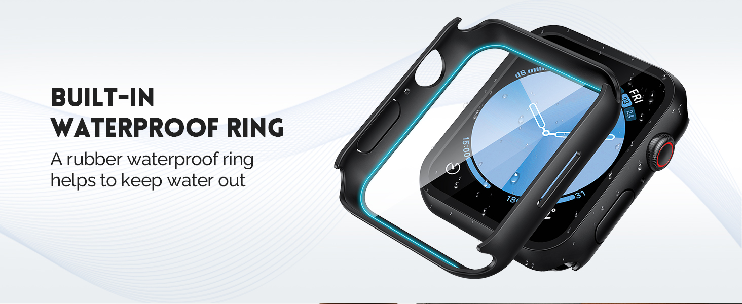 Waterproof Case for Apple Watch SE3/SE2/SE/S6/S5/S4 -P5