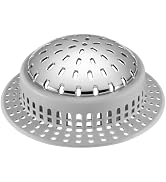 Aluvor Drain Hair Catcher, Upgraded Drain Catcher with Silicone Designed for Regular Drains, Catc...
