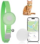 ZFSJTAG GPS Tracker for Cats, Compatible with Apple Find My App (Only iOS), No Monthly Fee, Water...