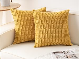 Throw Pillow Covers Accent Solid Pillow Cases Cozy Soft Couch Cushion Case Chair Sofa Bedroom Living