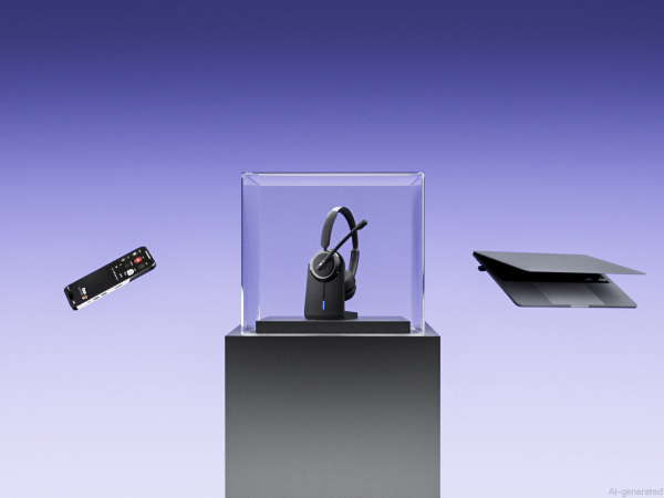 Bluetooth headset with mic for PC