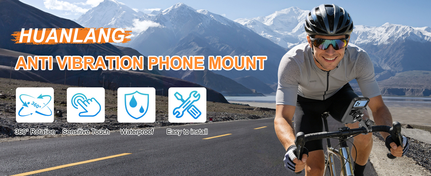 anti vibration phone mount