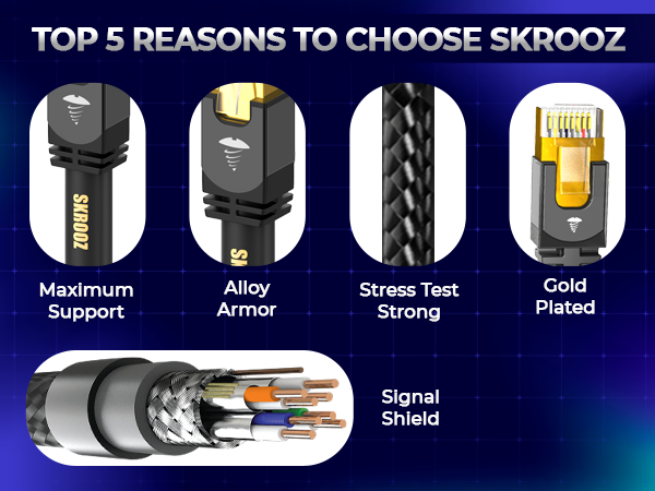 top reasons to choose skrooz cables