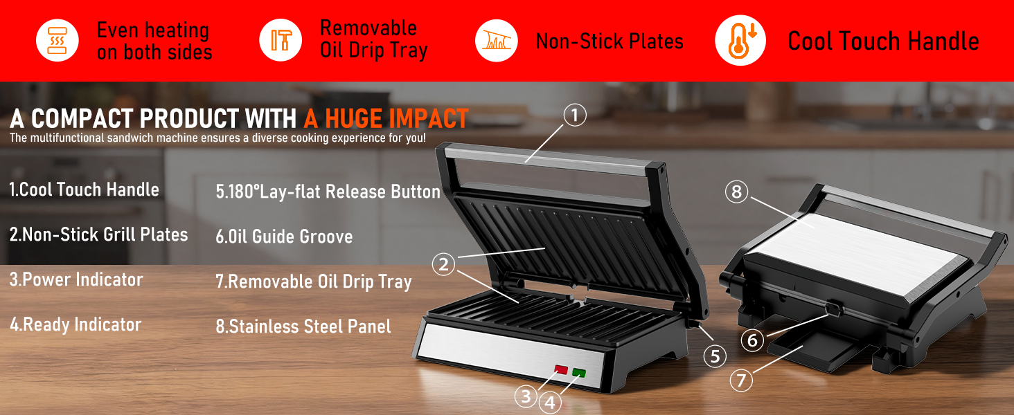 Panini Press Grill