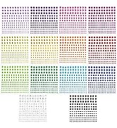 2310 PCS Self Adhesive Rhinestone Gem Stickers for Face Nail Body Makeup Festival,4 Size 14 Sheet...