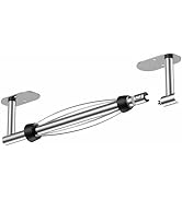 FORIOUS Paper Towel Holder Under Cabinet, One Hand Operable with Adjustable Damping for Easy Tear...