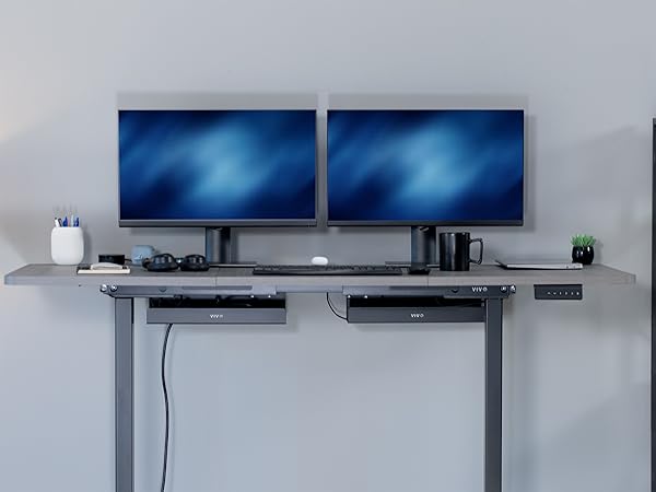Extra Deep Under Desk Cable Management