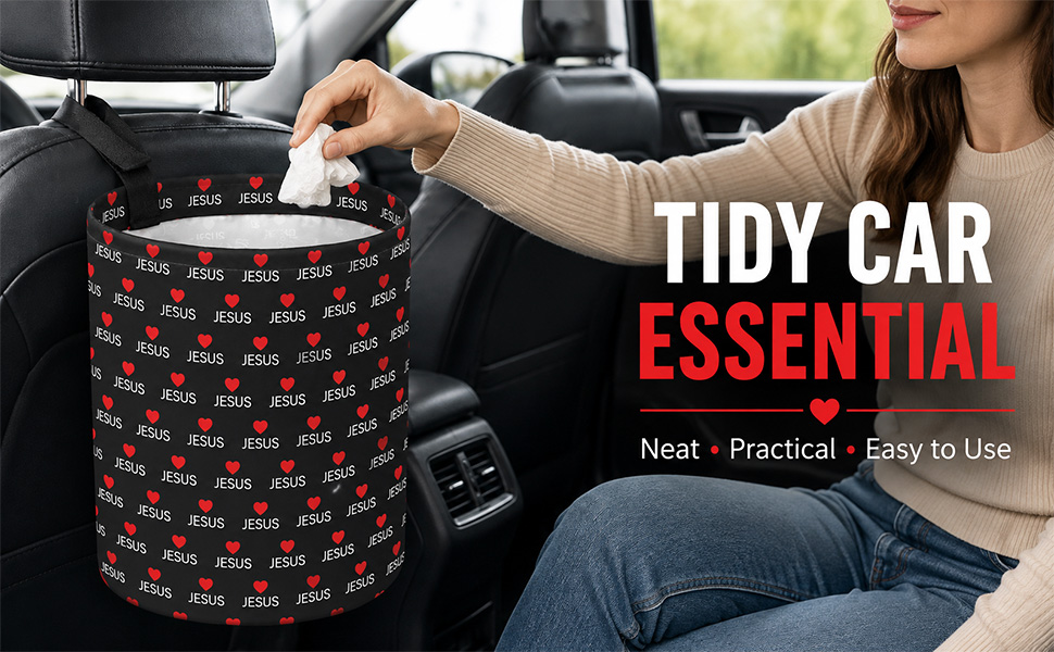 car trash can
