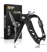 FUNBRO Multitool Carabiner with Pocket Knife, Bottle Opener | Stocking Stuffers Gifts for Men, ED...