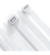 Zip Ties Heavy Duty 12 inch,50 Pack Toothed Double Sided With 120LBS Tensile Strength Cable Ties,...