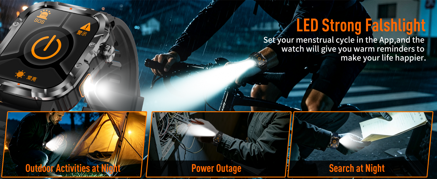 Military Smart Watch for Men