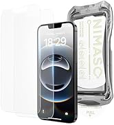 NIMASO for iPhone 16e/13 Pro/13/14 Screen Protector, 2 Pack Matte Tempered Glass Screen Protector...