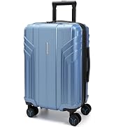 BAGSMART Expandable Carry On Luggage 22x14x9 Airline Approved, 1OO% PC Lightweight Hard Shell Sui...