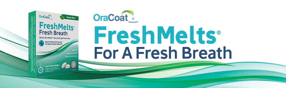 Fresh breath, fresh breathe, mints, halitosis, Xylimelts, oracoat
