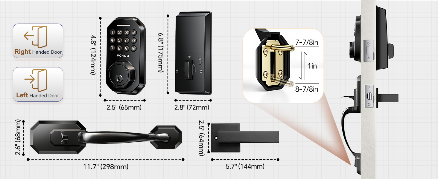VCHOO Keyless Entry Door Lock