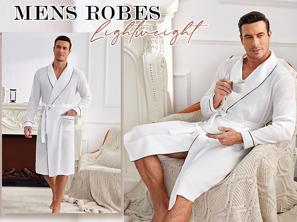 men's bathrobes men's robe