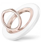 SYNCWIRE Magnetic Phone Ring Holder for MagSafe, 360° Rotation Cell Phone Grip Stand Finger Ring ...