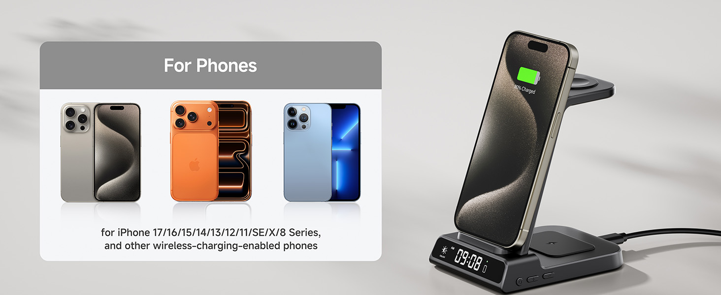 iphone charging station