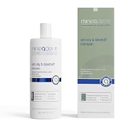 Mineaderm Anti Oily and Dandruff Shampoo – Dandruff and Sebum Control Shampoo with Piroctone Olam...