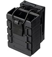 TACNEX Compact Radio Holster Polymer Walkie-Talkie Case w/Duty Belt/MOLLE Vest Clip Two Ways Radi...