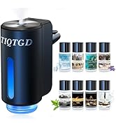 TIQTGD Smart Car Air Freshener, Car Air Freshener Diffuser with 3 Adjustable Modes, Rechargeable ...