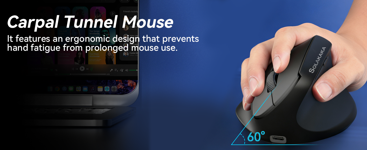 mouse ergonomic wireless