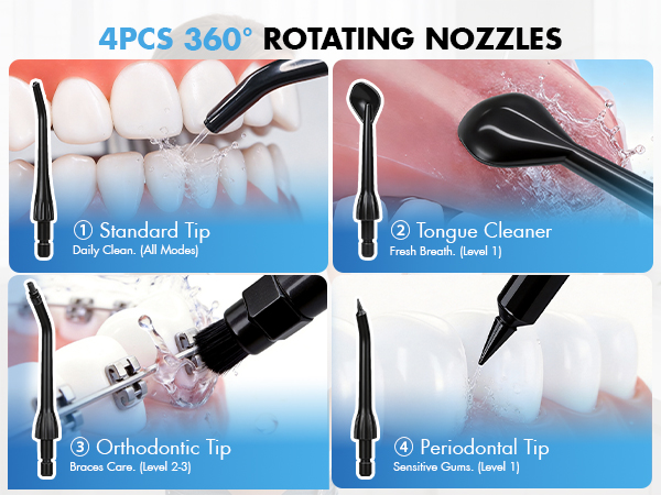 cordless water flosser