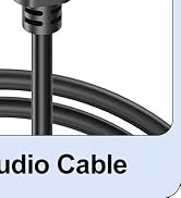 VoroDcip Digital Optical Audio Cable 3 Feet, Spdif Fiber Optic Short Cord, Toslink for Soundbar T...