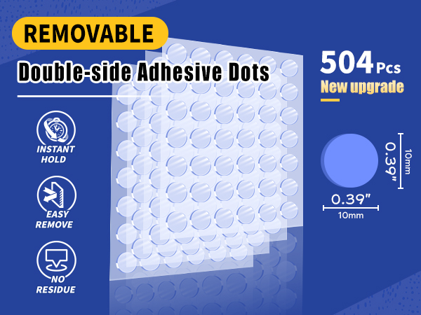 Removable Double-side Adhesive Dots