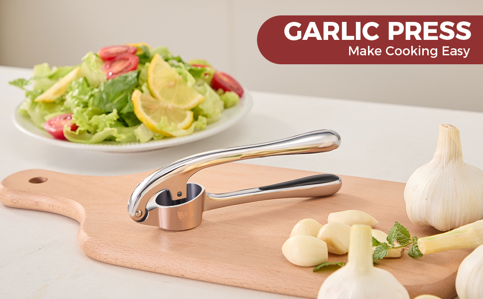 Premum garlic press