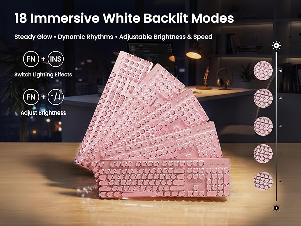 keyboard mechanical backlit keyboard