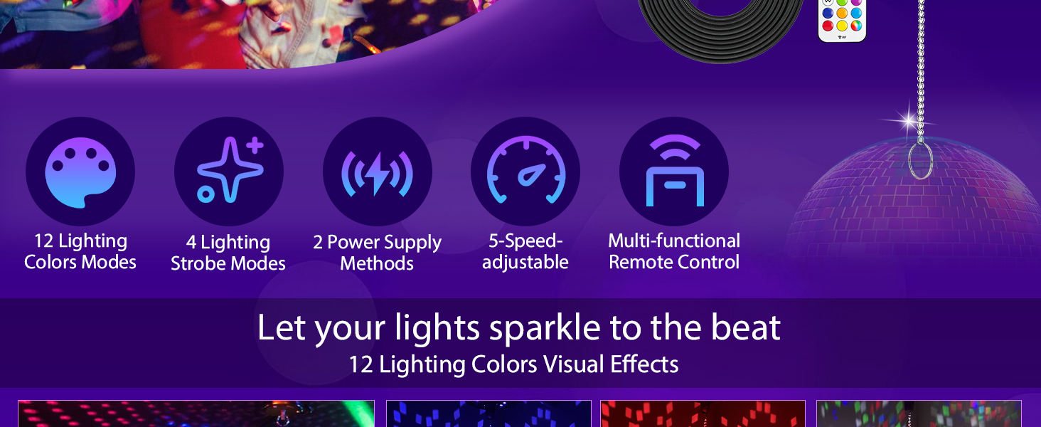 disco ball light