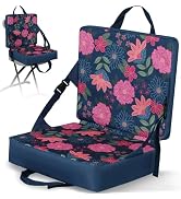 REDCAMP Portable Stadium Seat Bleacher Cushion, Folding Stadium Seats Pad Ground Chair for Bleach...