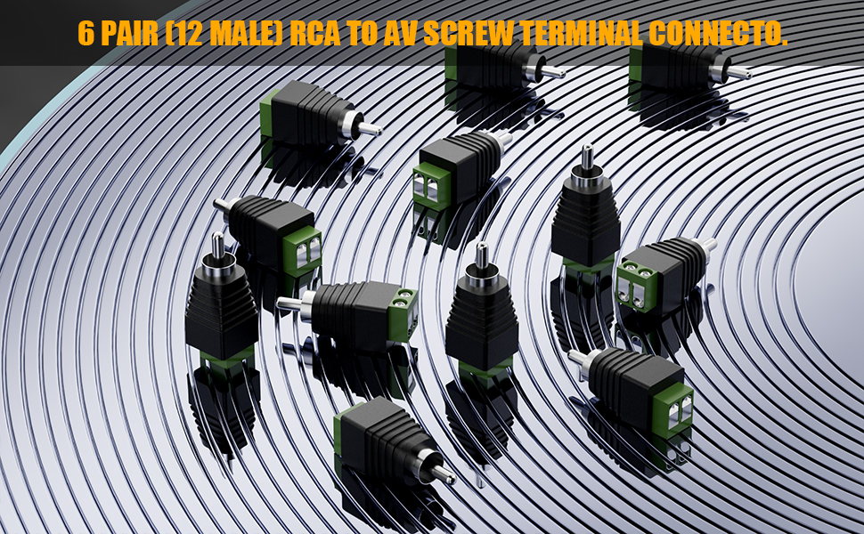 RCA Speaker Wire Connector