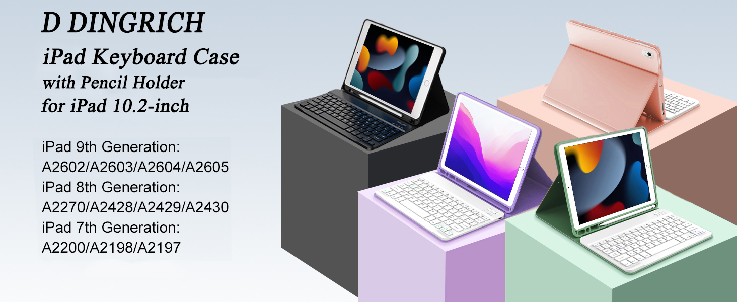 ipad 9th generation case with keyboard