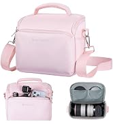 K&F CONCEPT Camera Sling Bag Small Crossbody Camera Case DSLR/SLR/Cute Compact Shoulder Photograp...