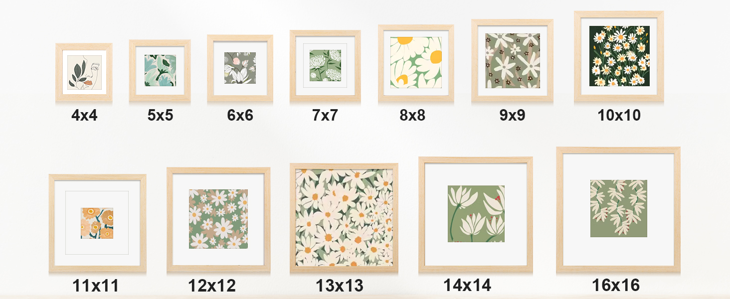 square picture fames
