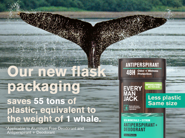 less plastic
