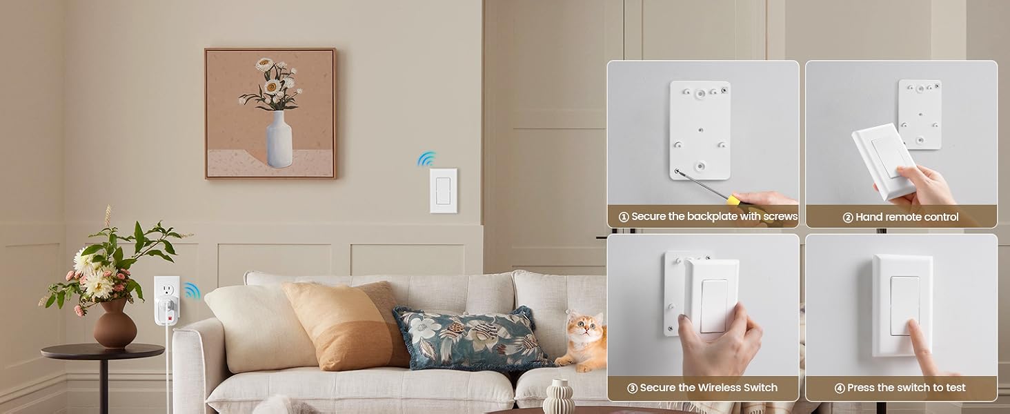 wireless light switch kit