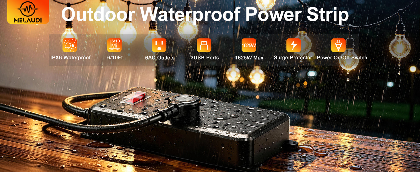 outdoor power strip
