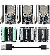 Lonely Binary 3-Pack ESP32 Expansion Kit- Dual USB-C 16MB Flash, 8MB PSRAM - Expansion Boards, Sc...