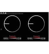 VBGK Double Induction Cooktop, 2 burner induction cooktop, Hot Plate Electric Burner Portable Ind...