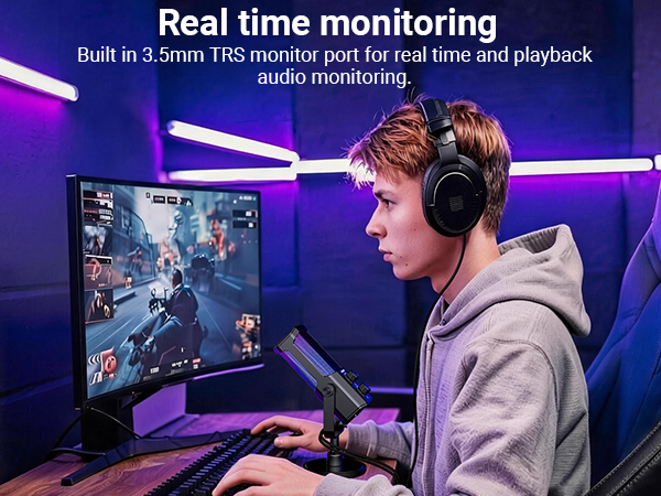 Real time monitoring