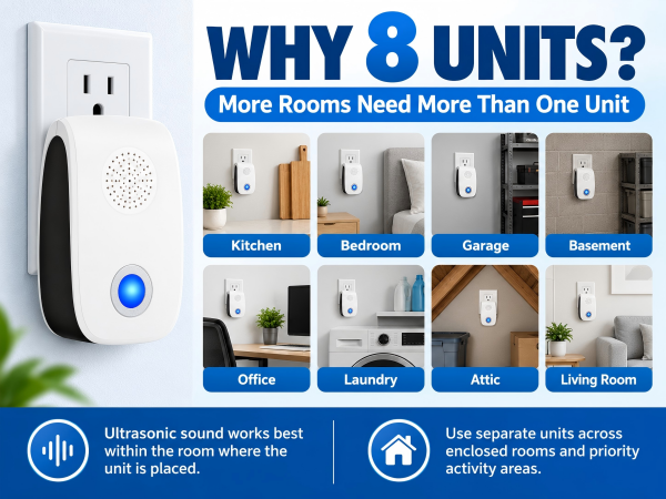 pest repellent ultrasonic plug in