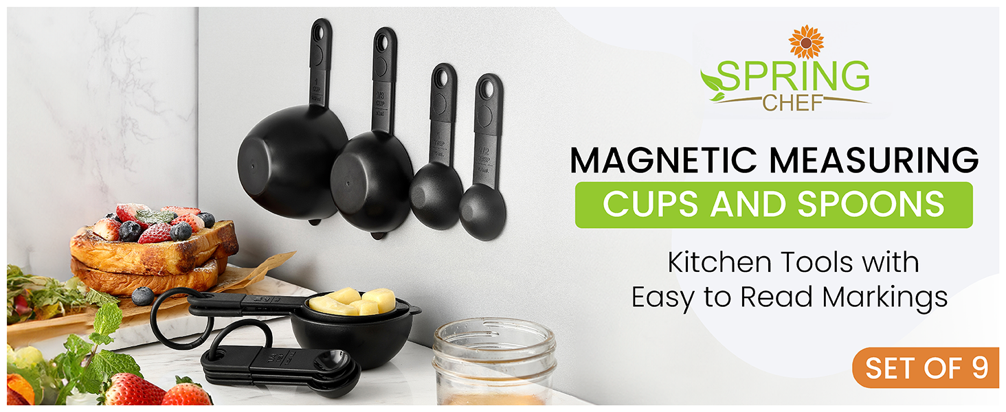 measuring cups and spoons set